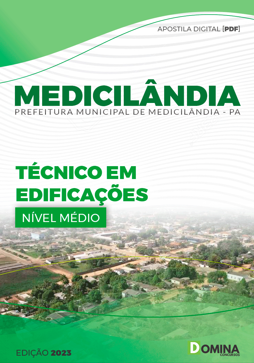 Apostila Pref Medicilândia PA 2023 Técnico Edificações