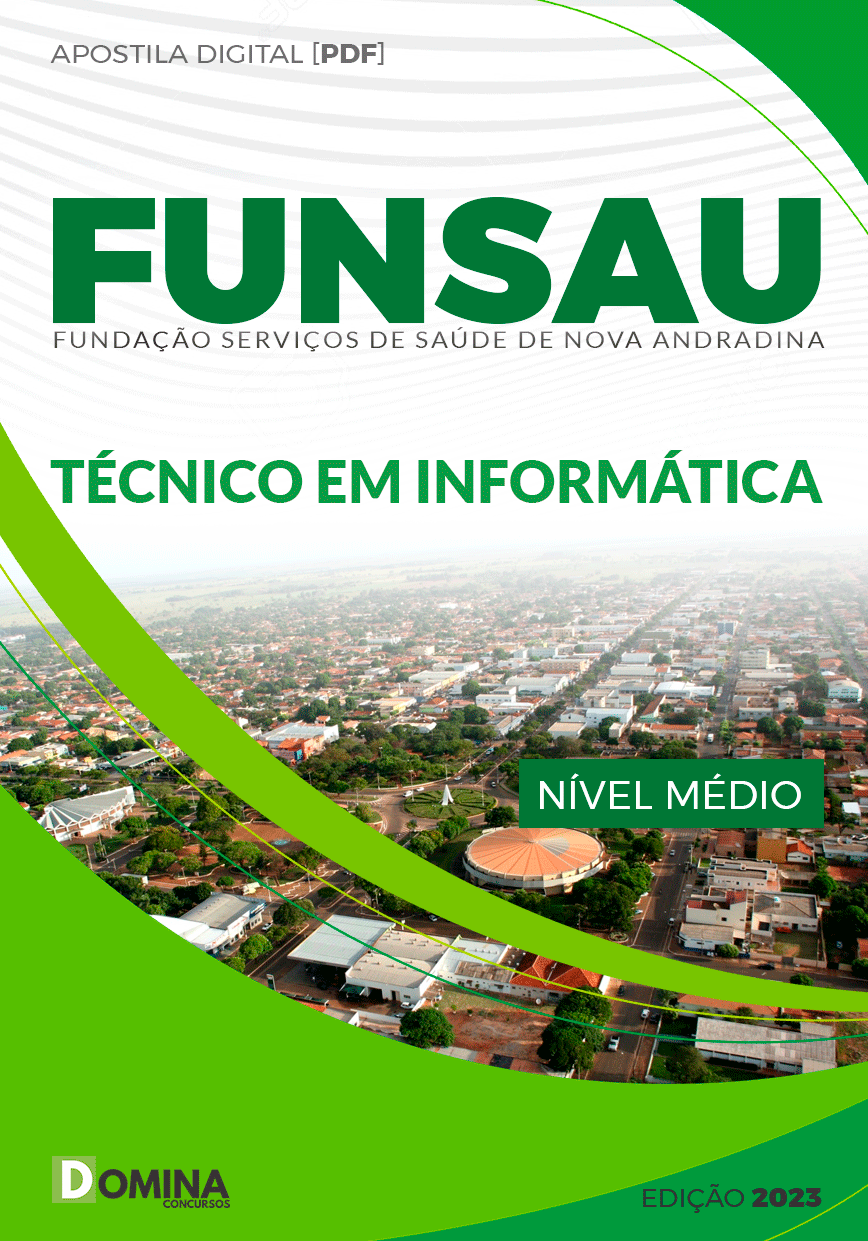 Apostila Funsau Andradina MG 2023 Técnico Informática