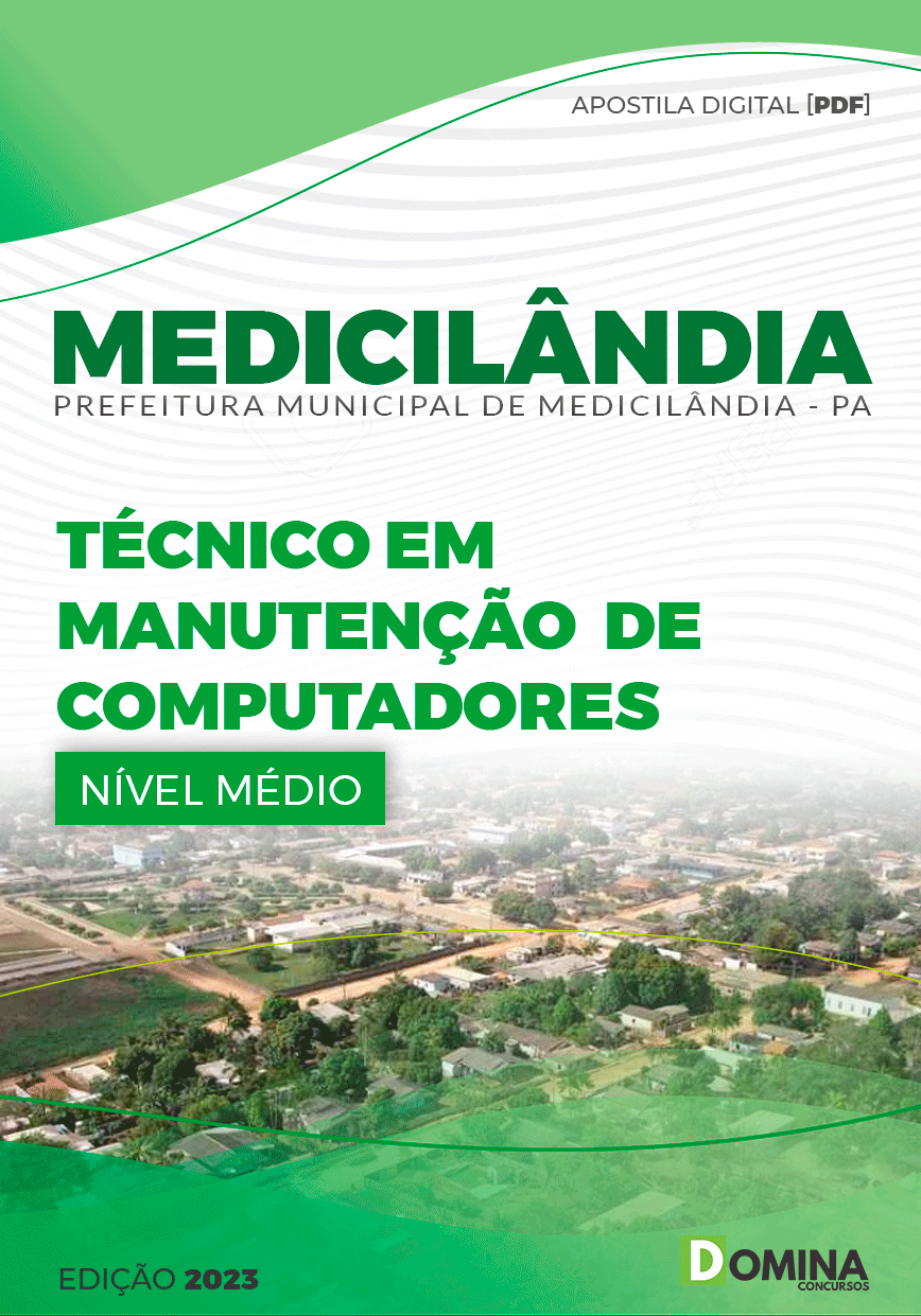 Apostila Pref Medicilândia PA 2023 Técnico Manutenção Computadores