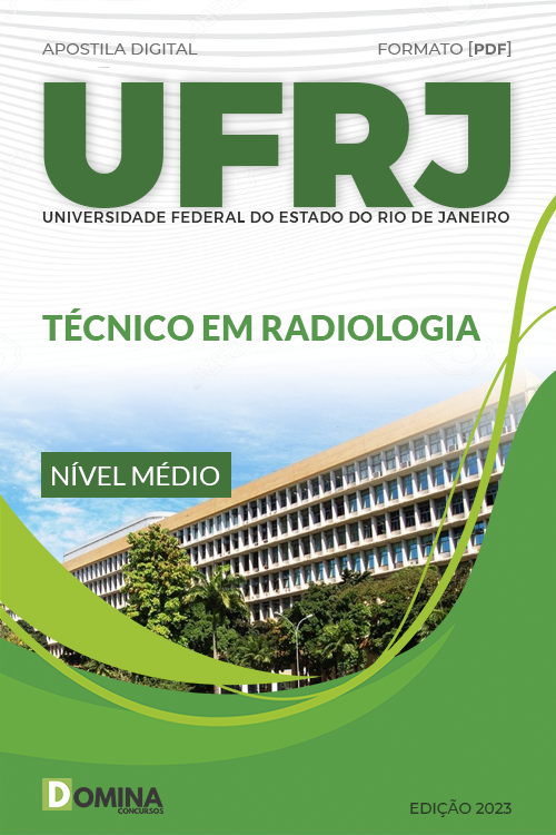 Apostila Digital Concurso UFRJ 2023 Técnico Radiologia