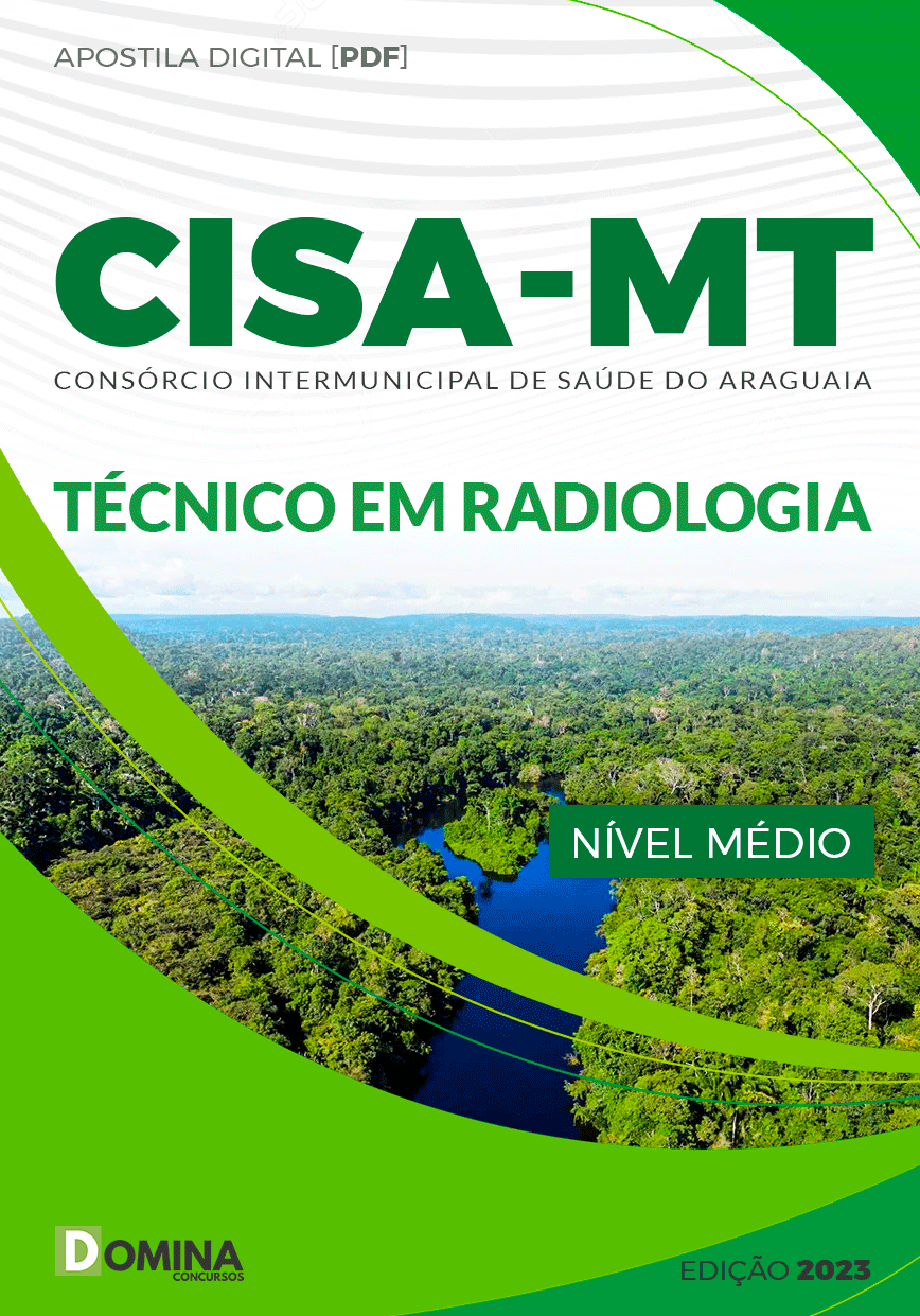 Apostila Digital Seletivo CISA MT 2023 Técnico Radiologia