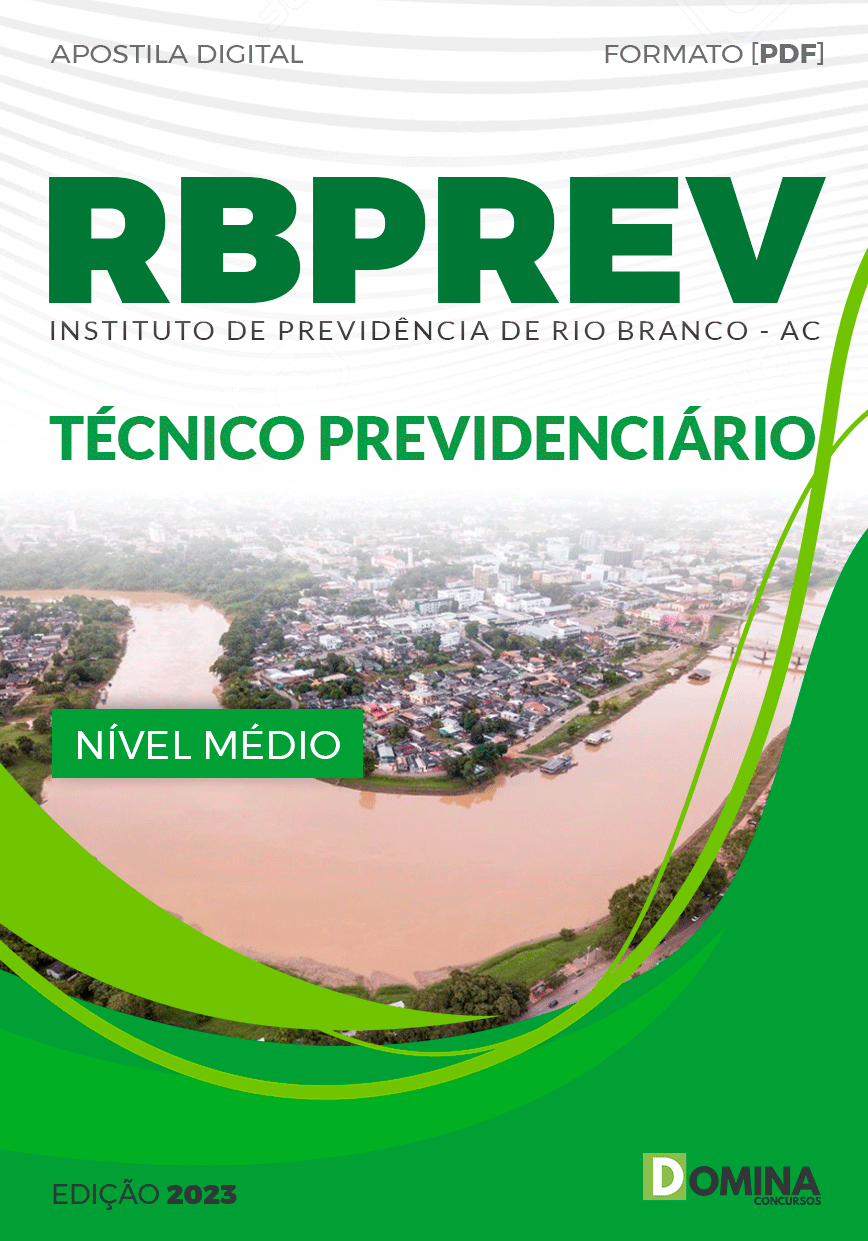 Apostila RBPREV Rio Branco AC 2023 Técnico Previdenciário