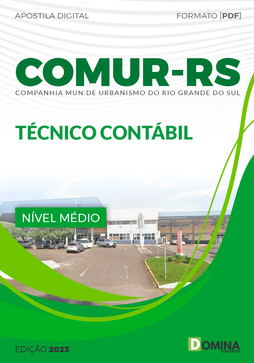 Apostila Concurso COMUR RS 2023 Técnico Contábil