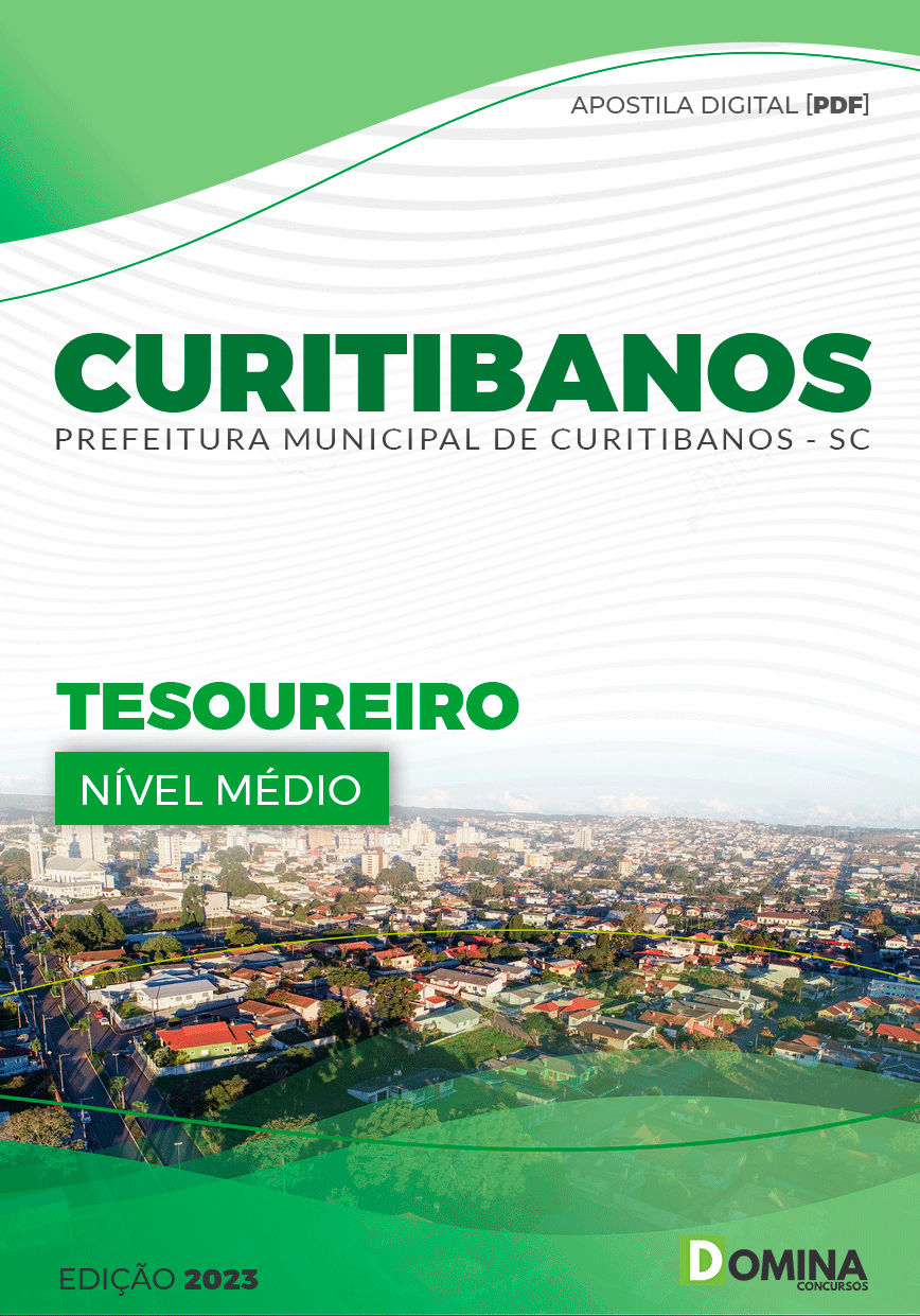 Apostila Concurso Pref Curitibanos SC 2023 Tesoureiro