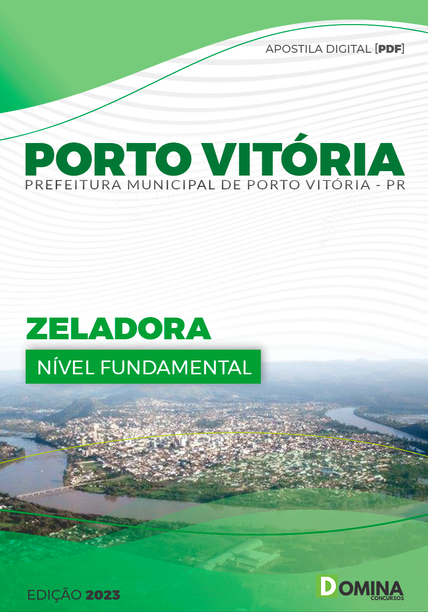 Apostila Concurso Pref Porto Vitória PR 2023 Zeladora