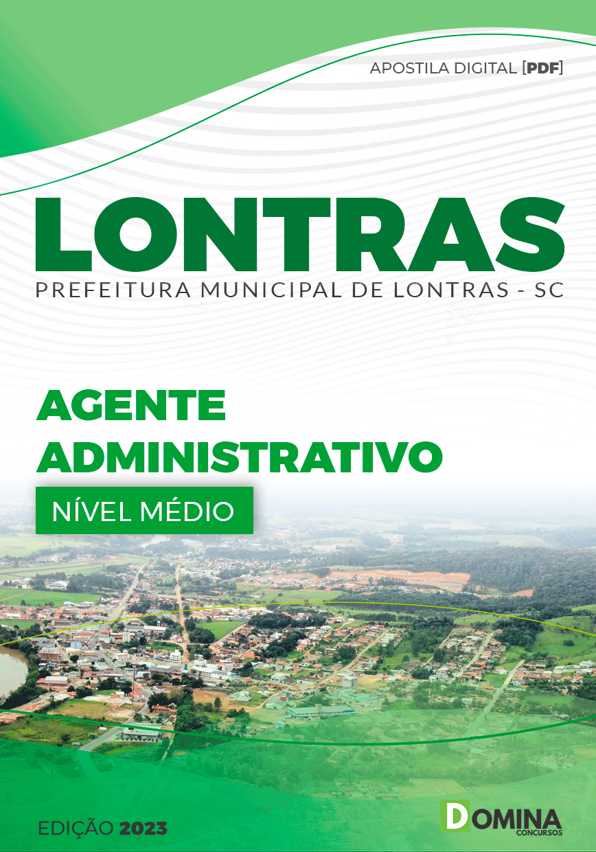 Apostila Concurso Pref Lontras SC 2023 Agente Administrativo