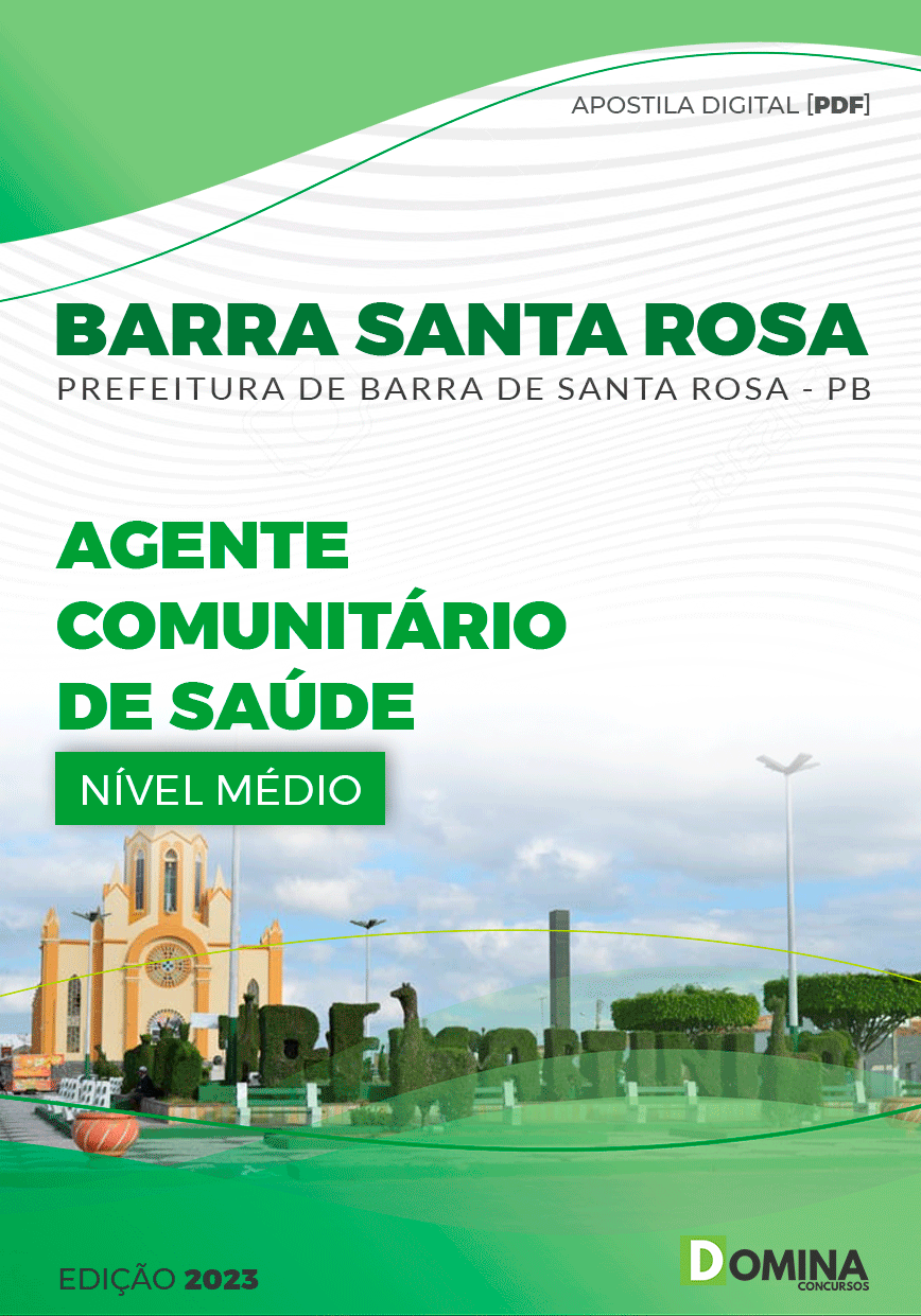 Apostila Pref Barra Santa Rosa PB 2023 Agente Comunitário Saúde