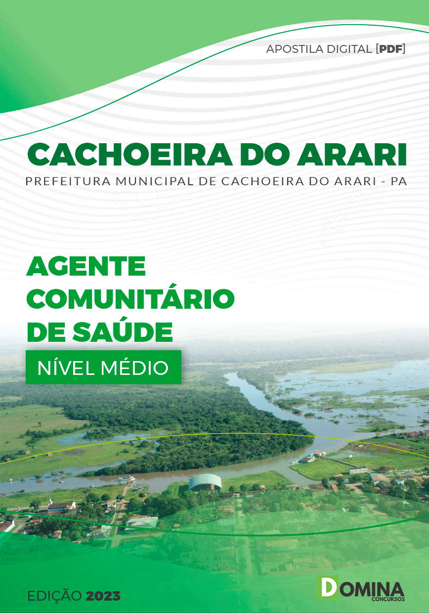 Apostila Pref Cachoeira do Arari PA 2023 Agente Comunitário Saúde