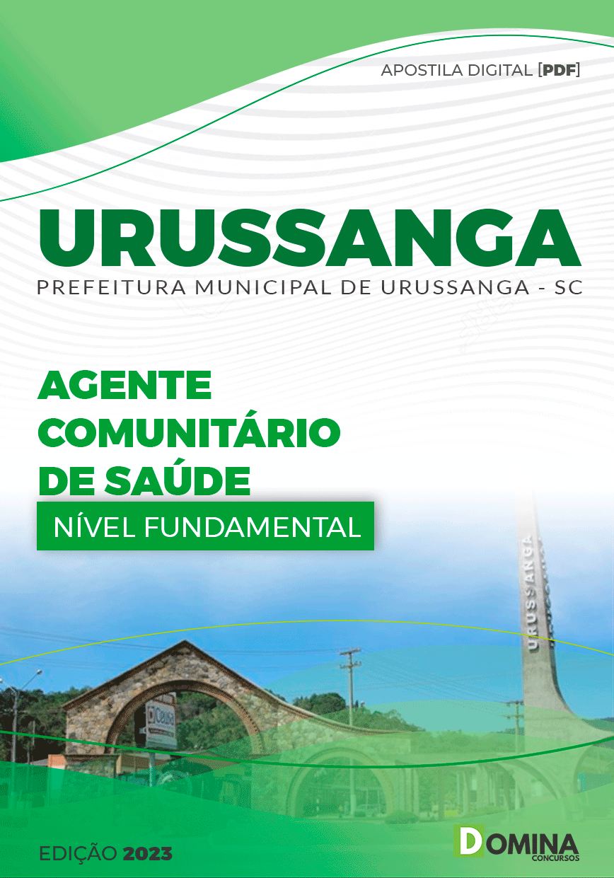 Apostila Pref Urussanga SC 2023 Auxiliar Comentário Saúde
