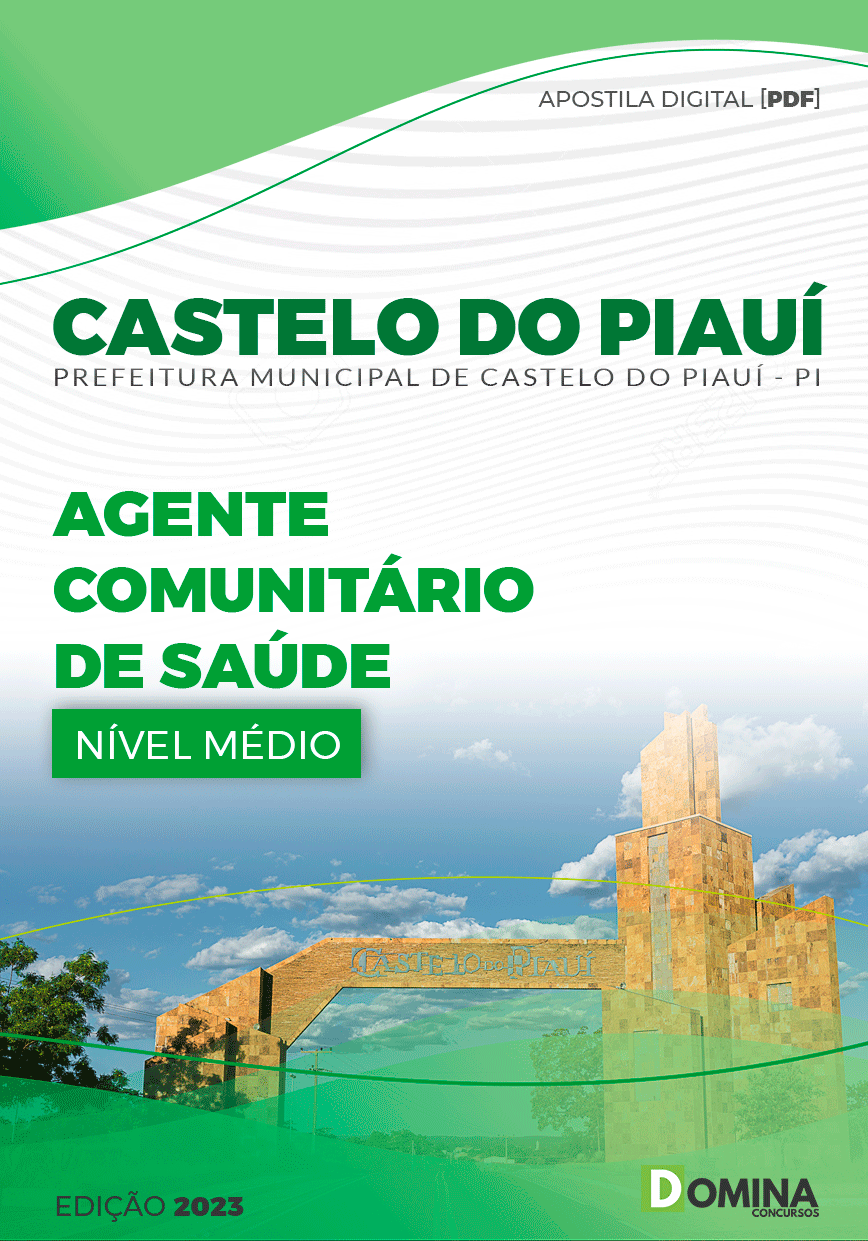 Apostila Pref Castelo do Piauí PI 2023 Agente Comunitário Saúde