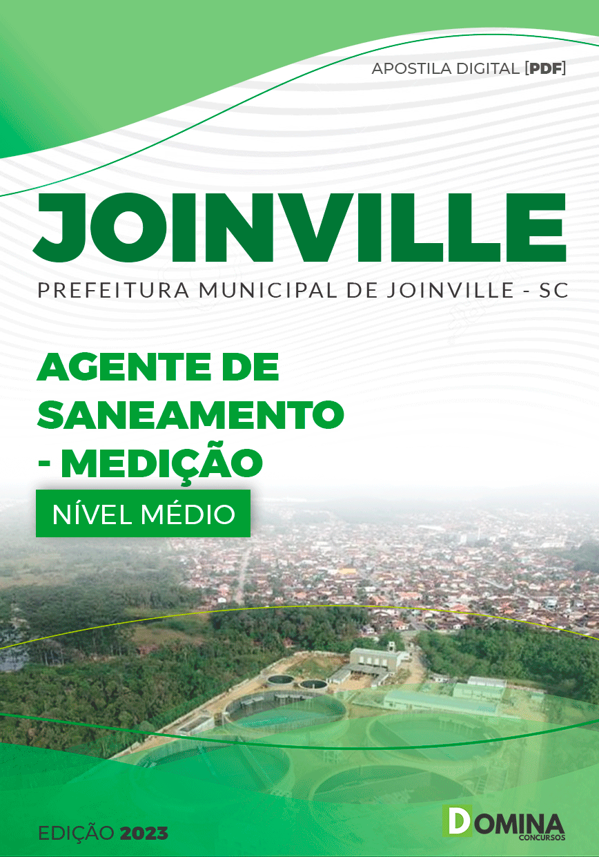 Apostila Pref Joinville SC 2023 Agente Saneamento Medição