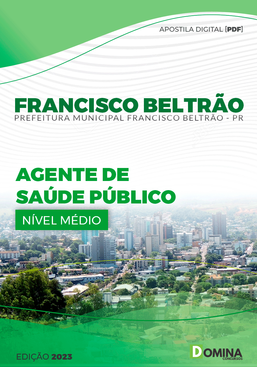 Apostila Pref Francisco Beltrão PR 2023 Agente Saúde Público