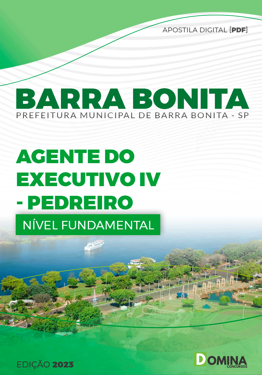 Apostila Concurso Pref Barra Bonita SP 2023 Pedreiro