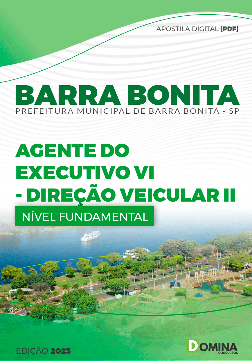 Apostila Pref Barra Bonita SP 2023 Direção Veicular II