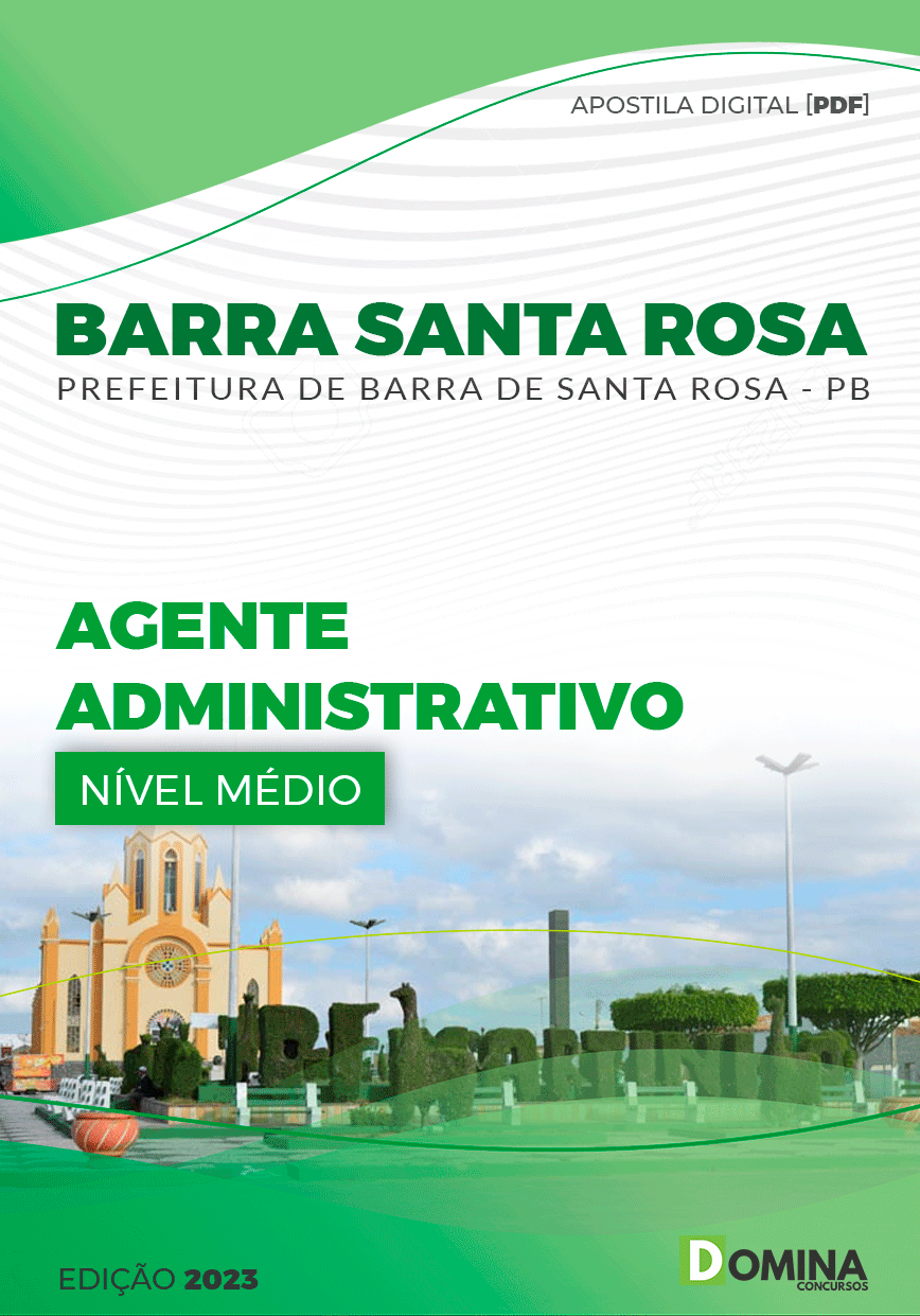 Apostila Pref Barra Santa Rosa PB 2023 Agente Administrativo
