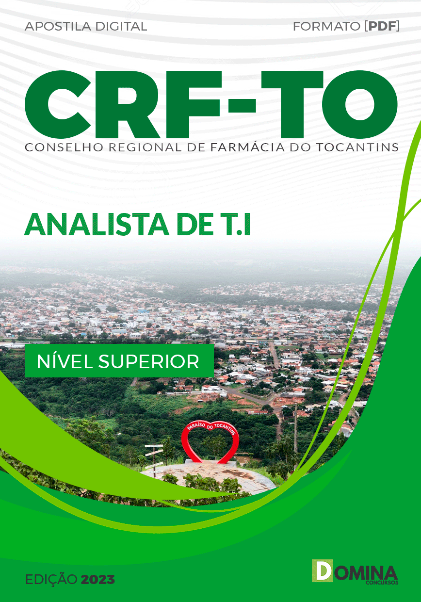 Apostila Concurso Público CRF TO 2023 Analista TI