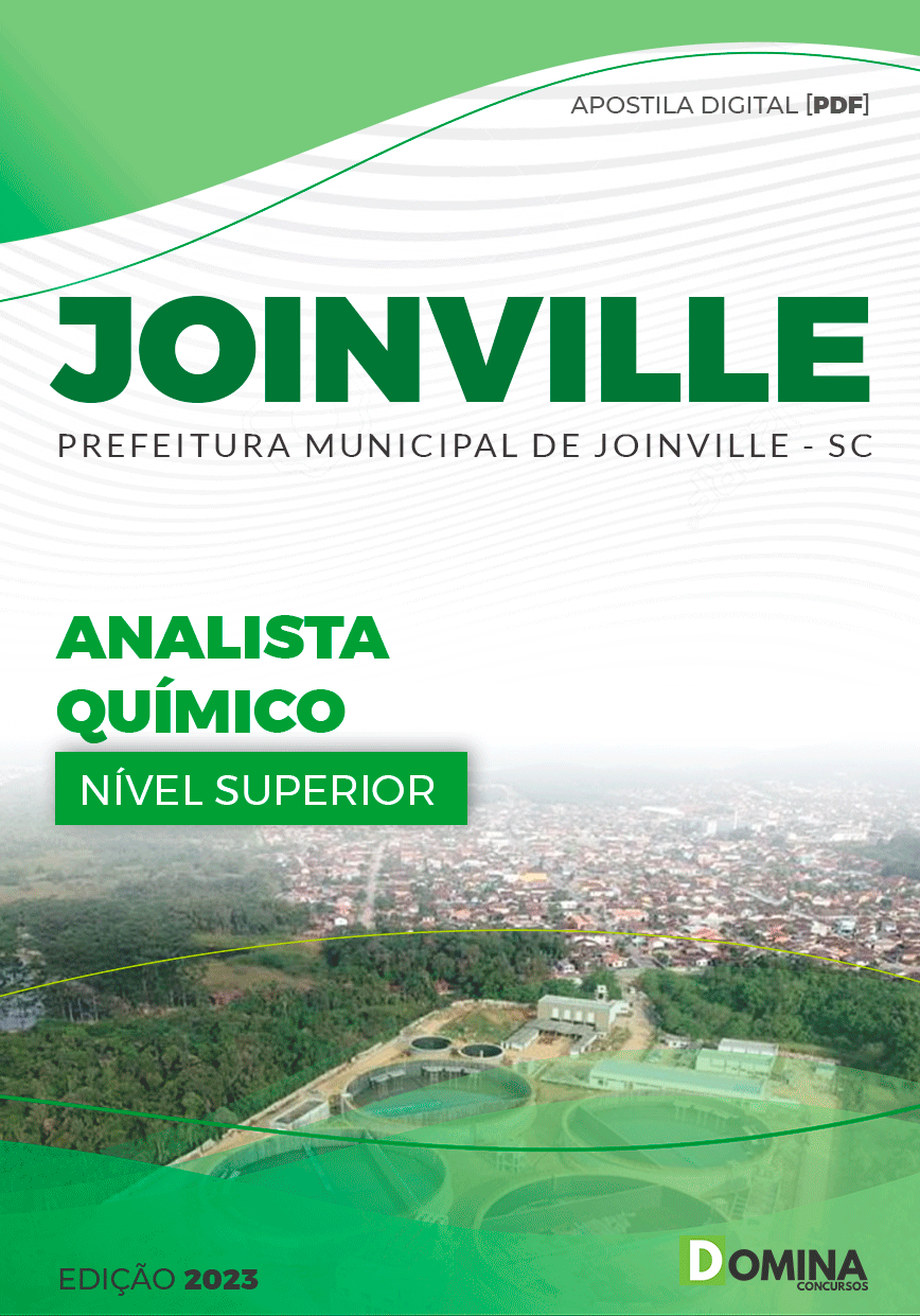 Apostila Concurso Pref Joinville SC 2023 Analista Químico