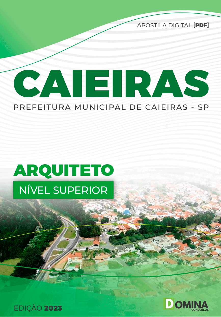 Apostila Concurso Pref Caieiras SP 2023 Arquiteto