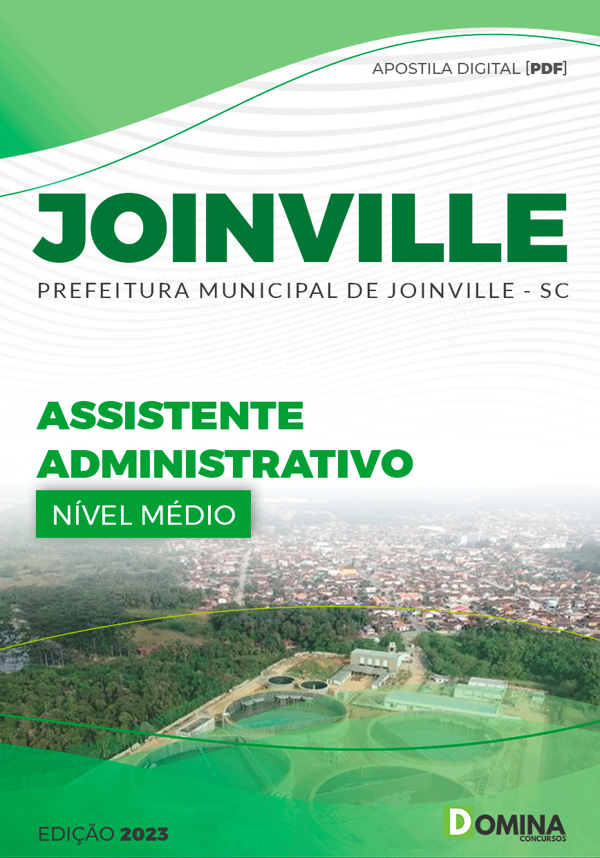 Apostila Concurso Pref Joinville SC 2023 Assistente Administrativo