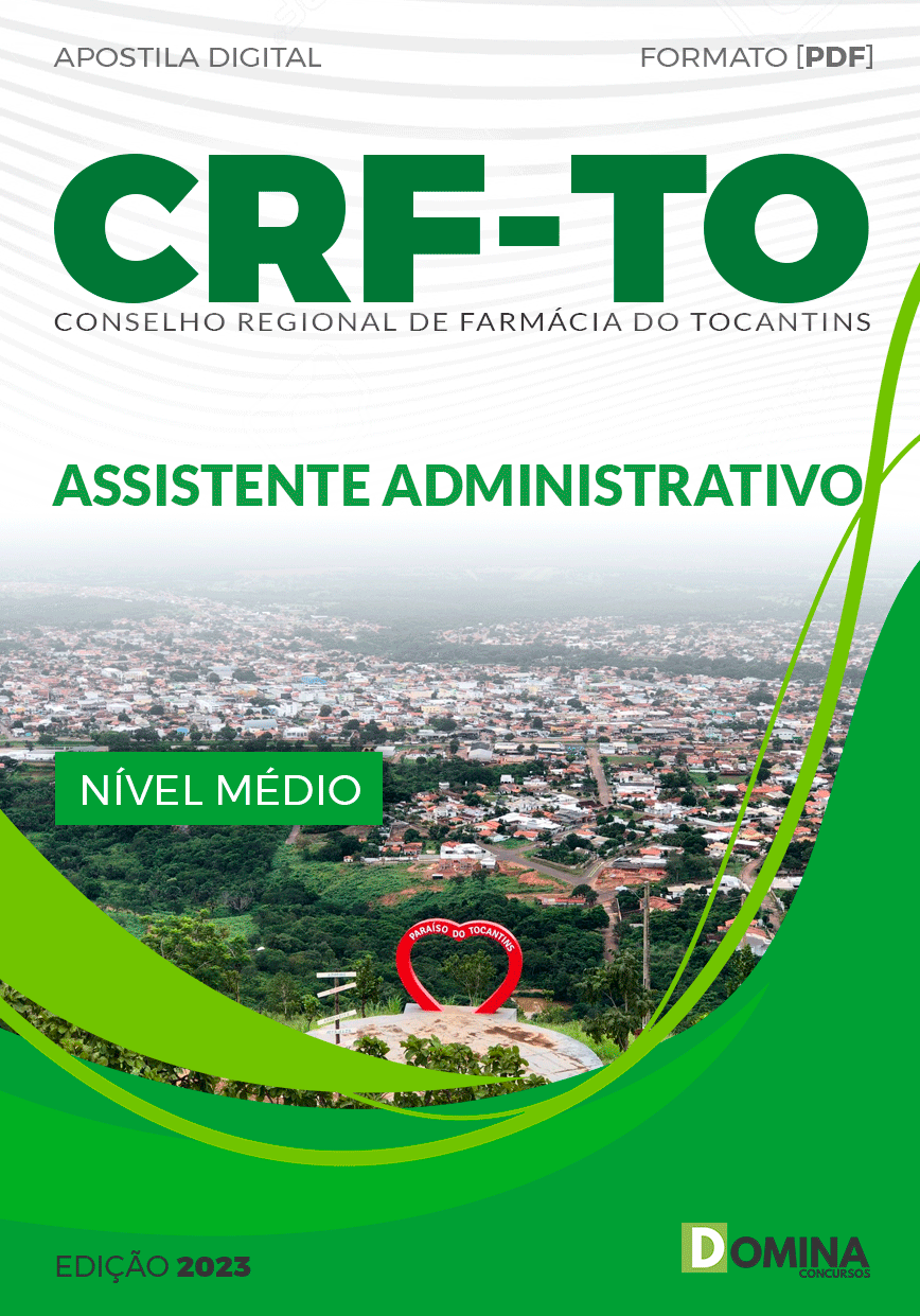 Apostila Concurso CRF TO 2023 Assistente Administrativo