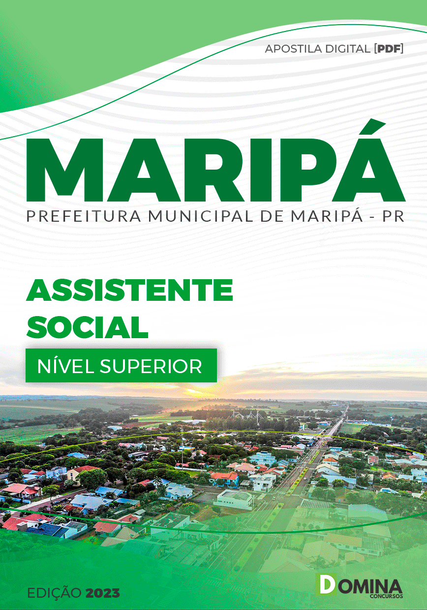 Apostila Concurso Pref Maripá PR 2023 Assistente Social