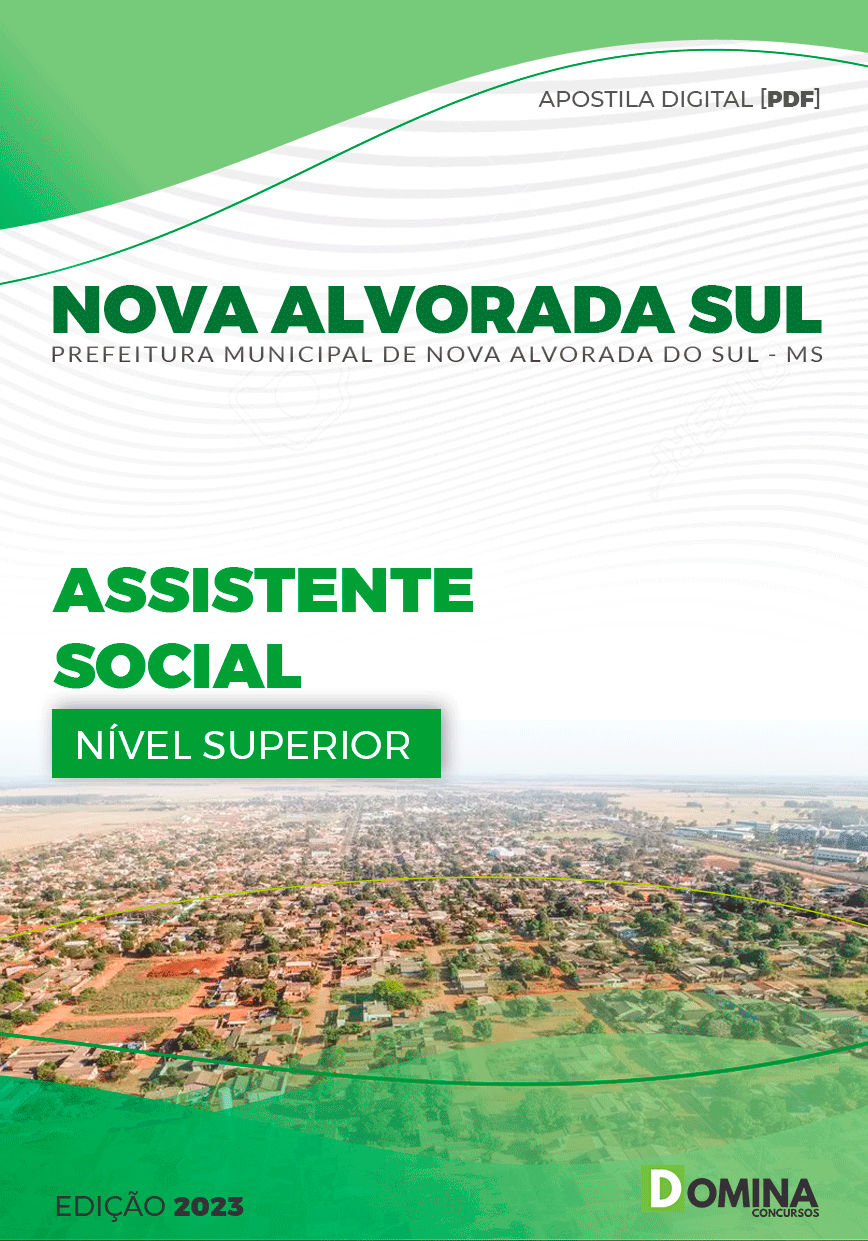 Apostila Pref Nova Alvorada Sul MS 2023 Assistente Social