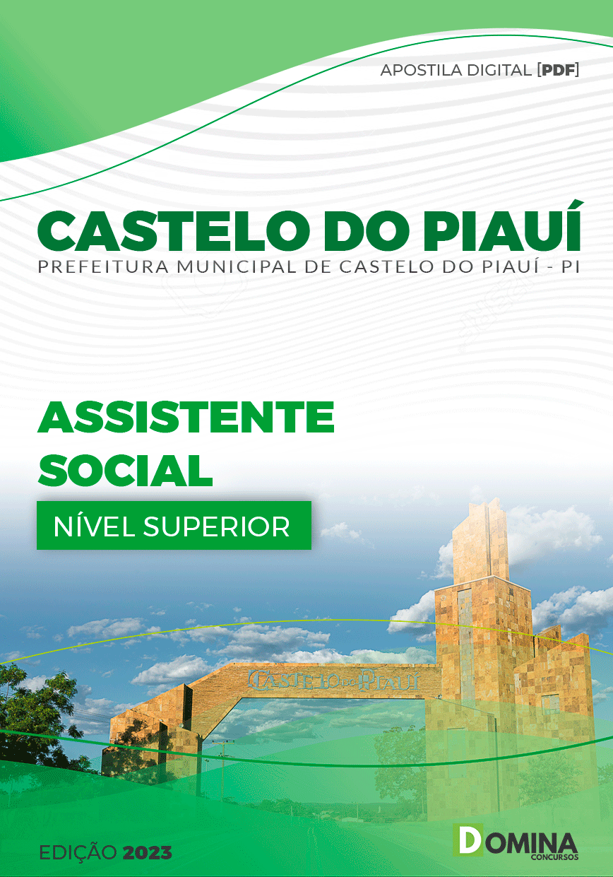 Apostila Pref Castelo do Piauí PI 2023 Assistente Social