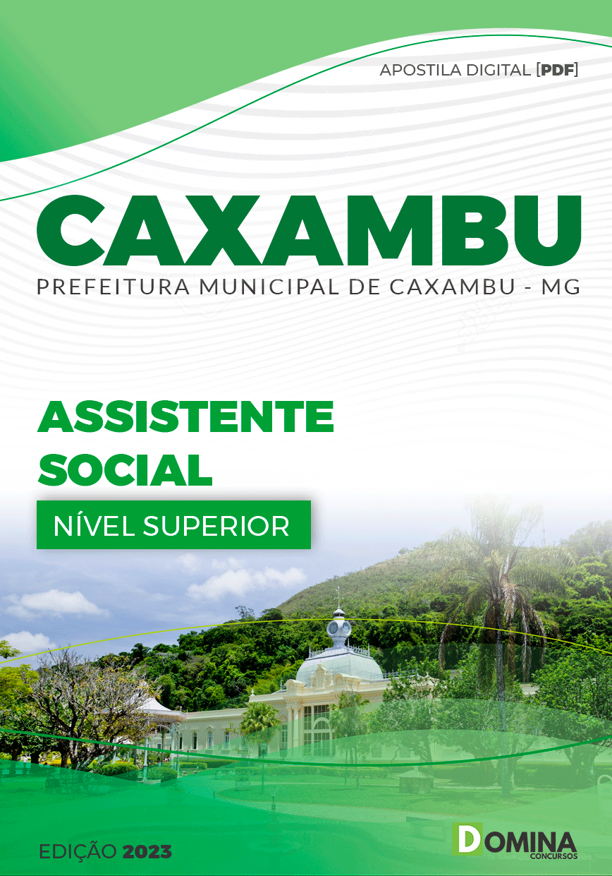 Apostila Concurso Pref Caxambu MG 2023 Assistente Social