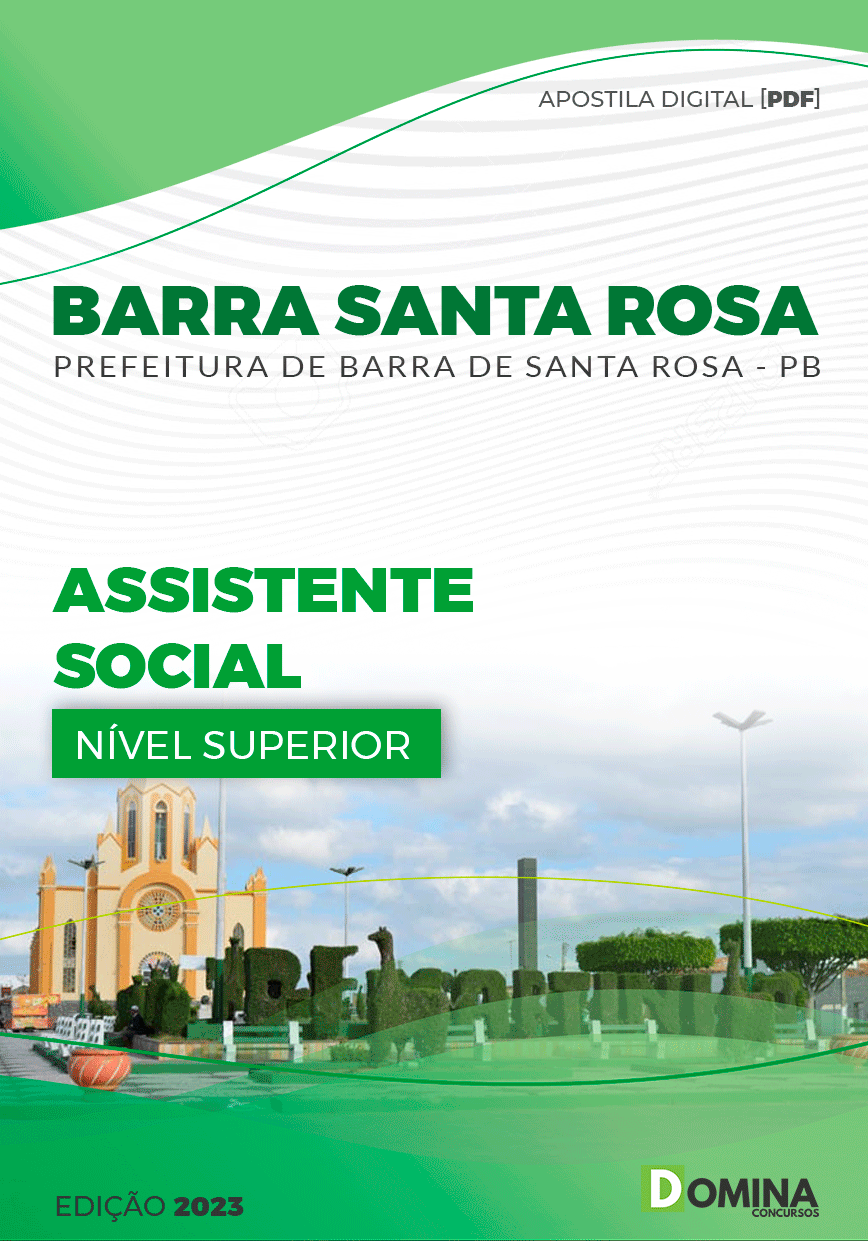 Apostila Pref Barra Santa Rosa PB 2023 Assistente Social