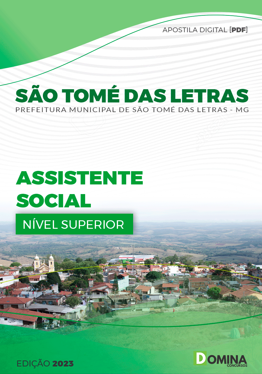 Apostila Pref São Tomé Letras MG 2023 Assistente Social