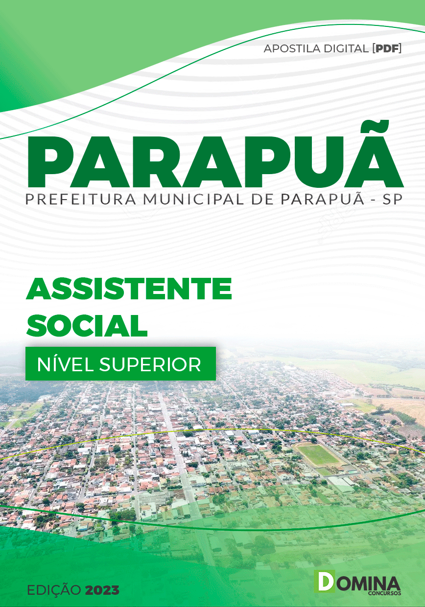 Apostila Concurso Pref Parapuã SP 2023 Assistente Social