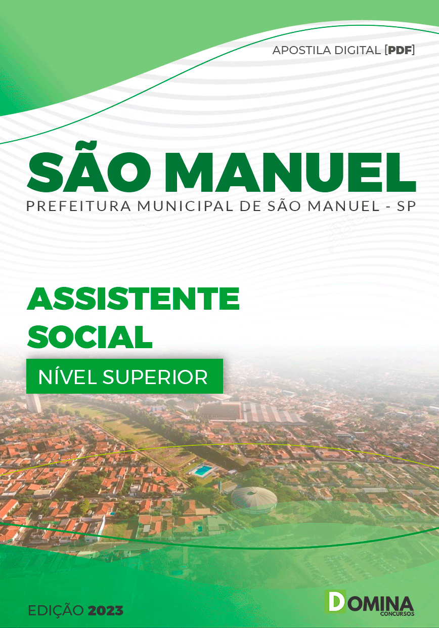 Apostila Digital Pref São Manuel SP 2023 Assistente Social