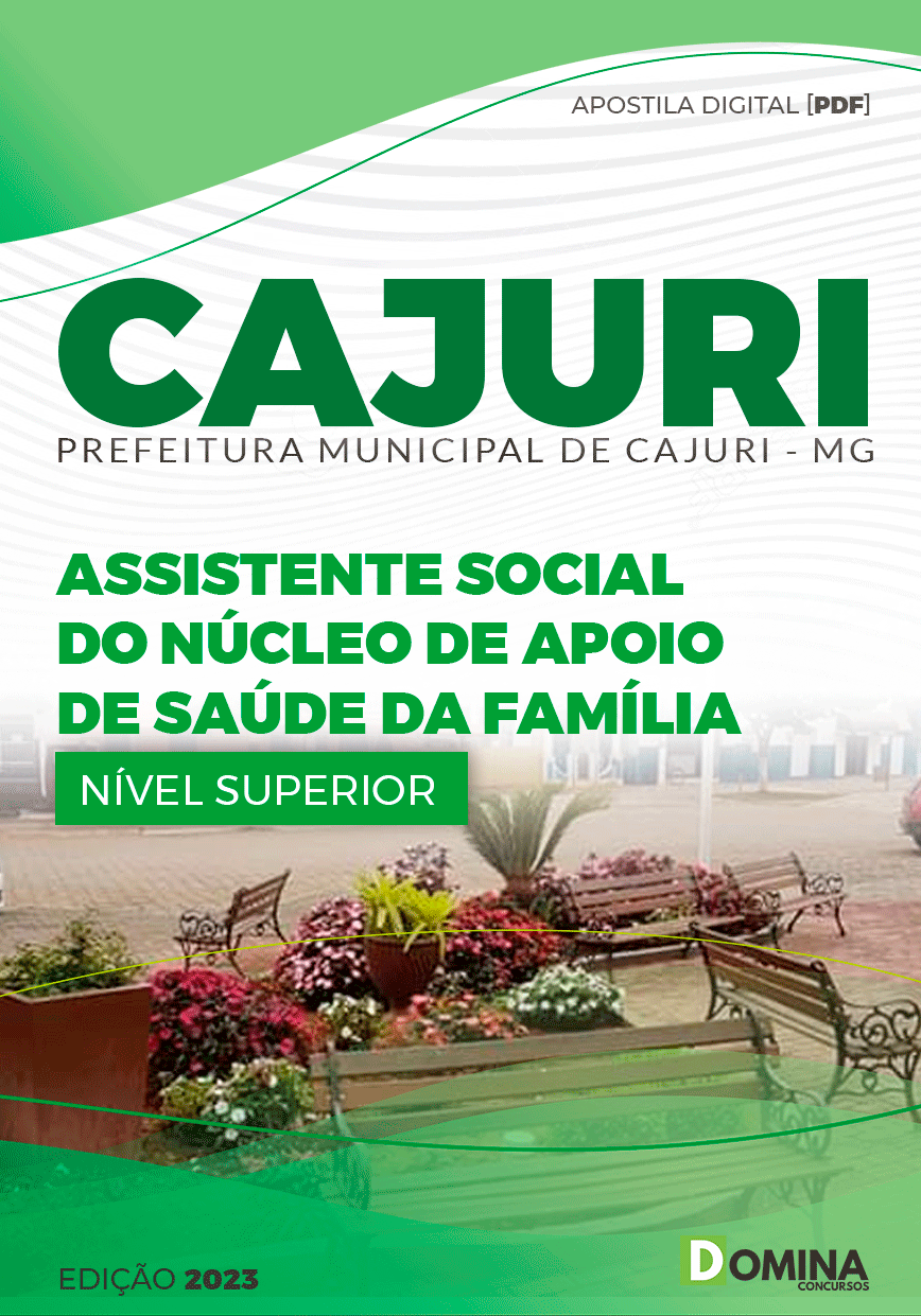 Apostila Concurso Pref Cajuri MG 2023 Assistente Social Família