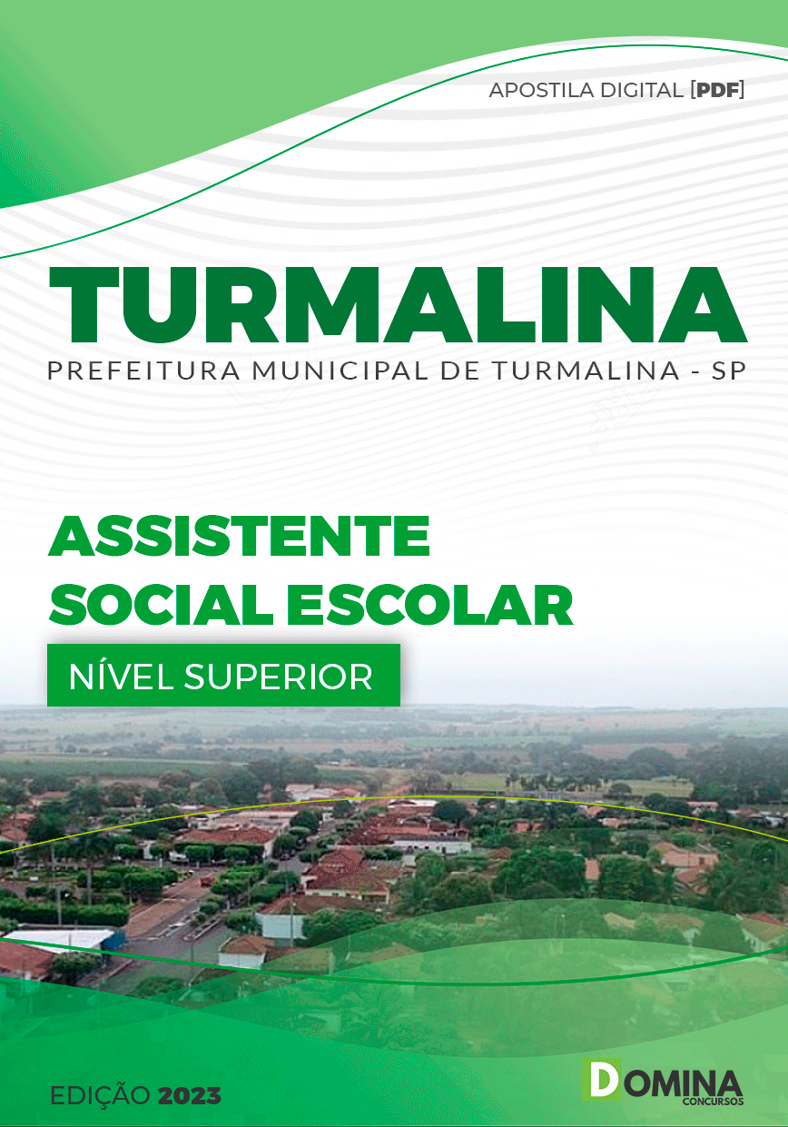 Apostila Concurso Pref Turmalina SP 2023 Assistente Social