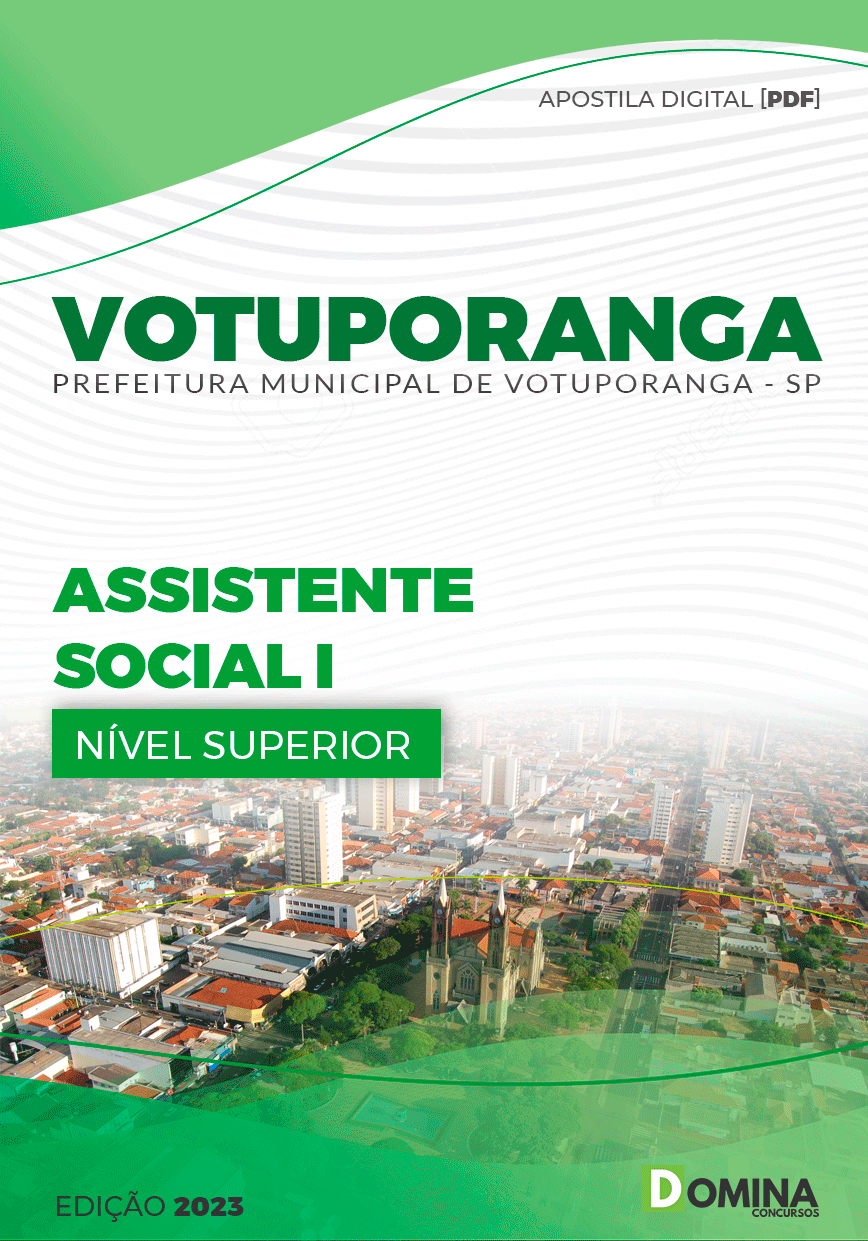 Apostila Pref Votuporanga SP 2023 Assistente Social