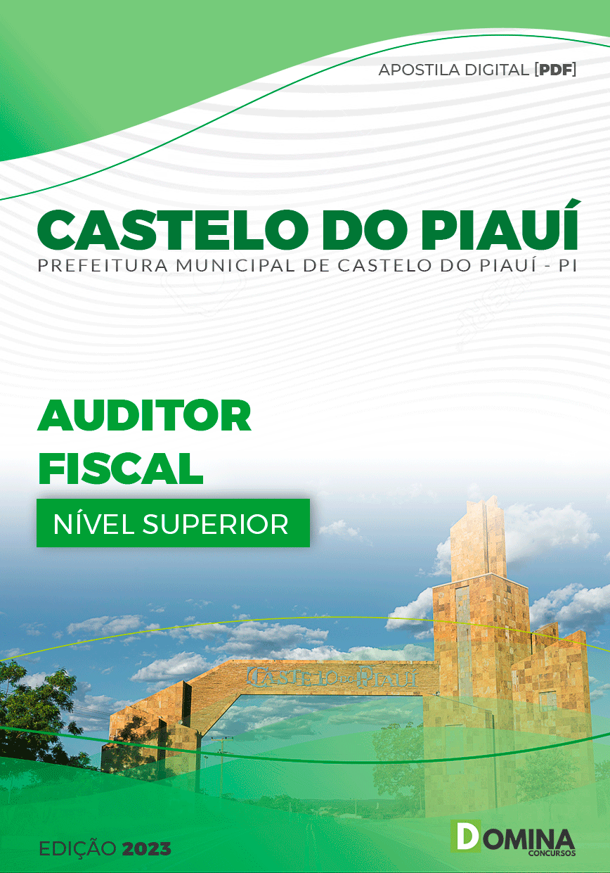Apostila Pref Castelo do Piauí PI 2023 Auditor Fiscal