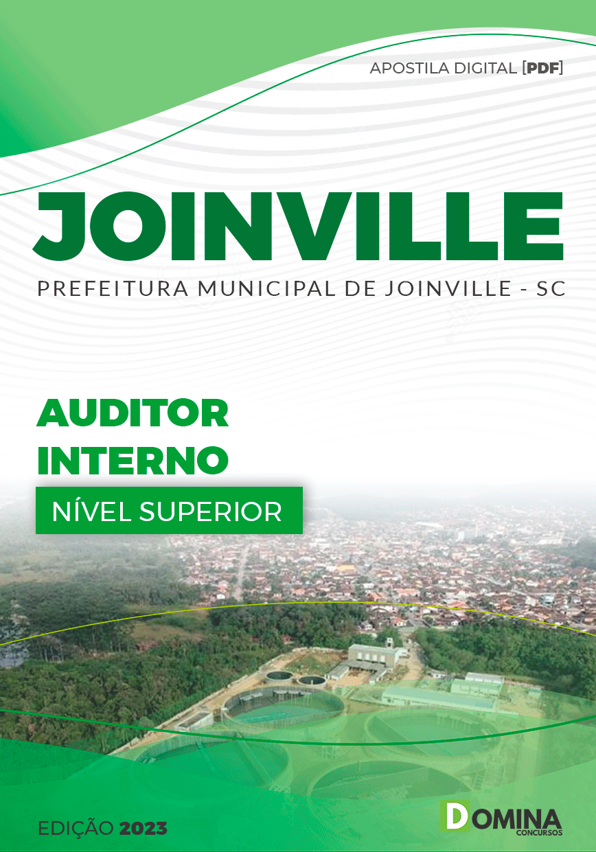 Apostila Companhia Águas Joinville SC 2023 Auditor Interno