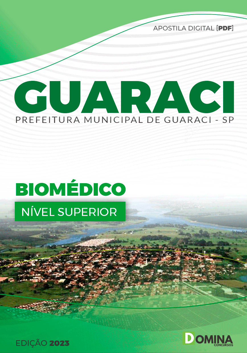 Apostila Concurso Pref Guaraci SP 2023 Biomédico