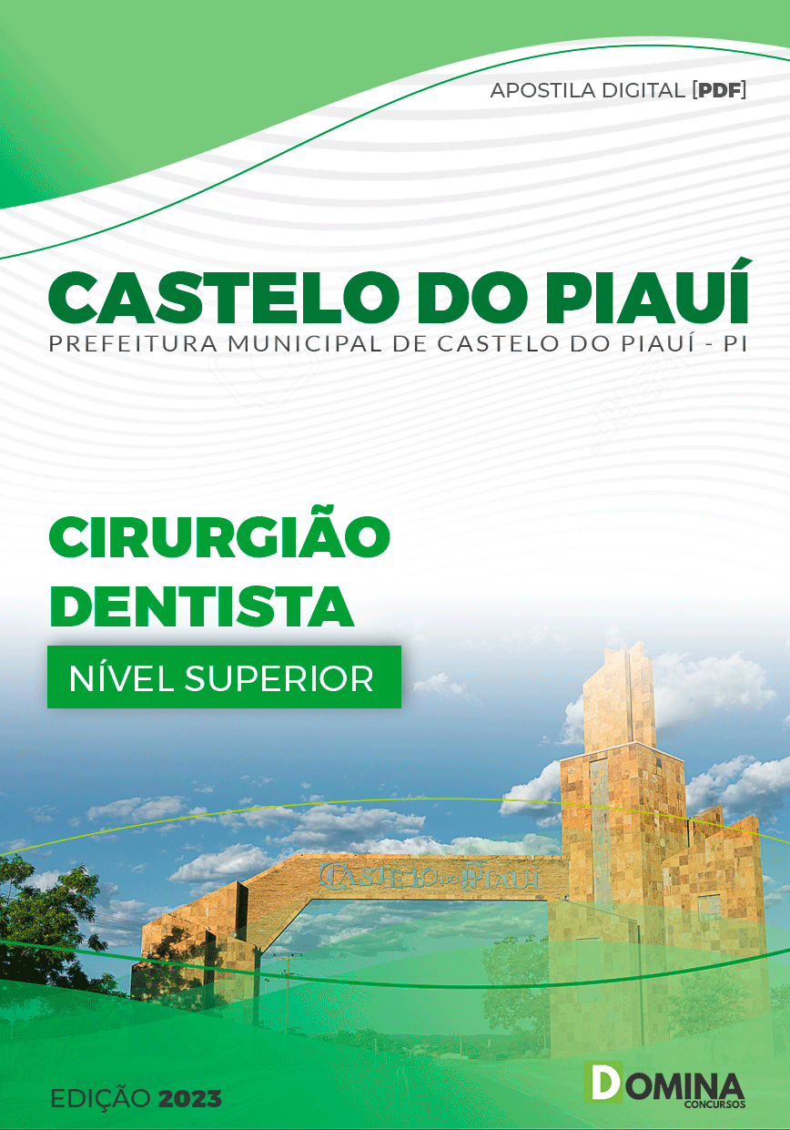 Apostila Pref Castelo do Piauí PI 2023 Cirurgião Dentista