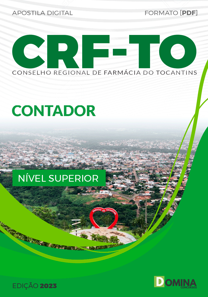 Apostila Concurso Público CRF TO 2023 Contador