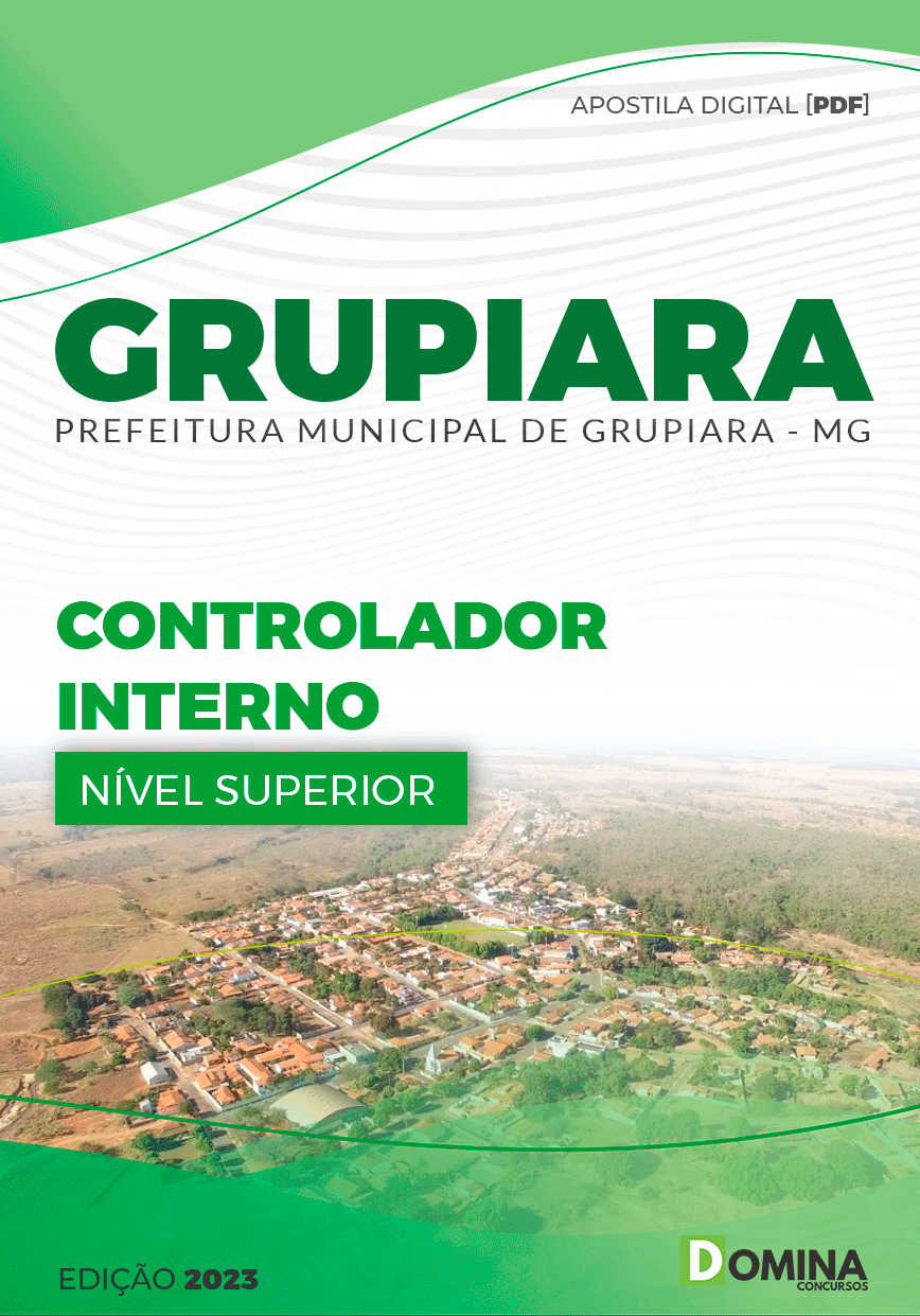 Apostila Concurso Pref Grupiara MG 2023 Controlador Interno