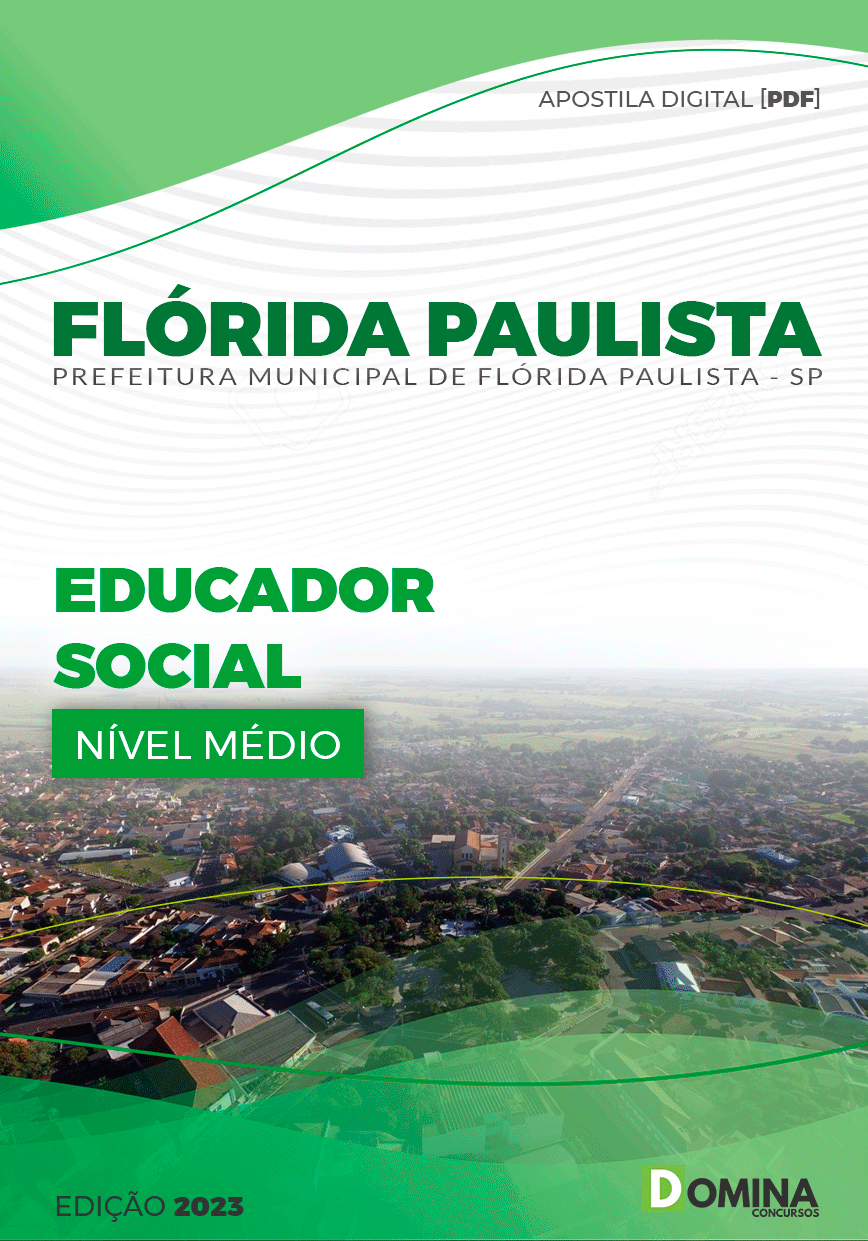 Apostila Pref Flórida Paulista SP 2023 Educador Social