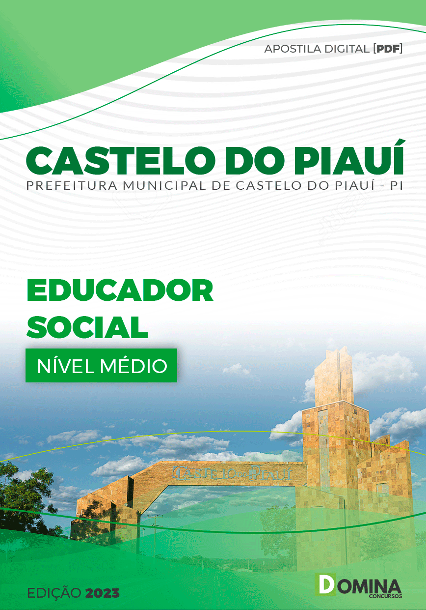 Apostila Pref Castelo do Piauí PI 2023 Educador Social
