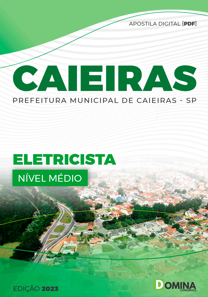 Apostila Concurso Pref Caieiras SP 2023 Eletricista