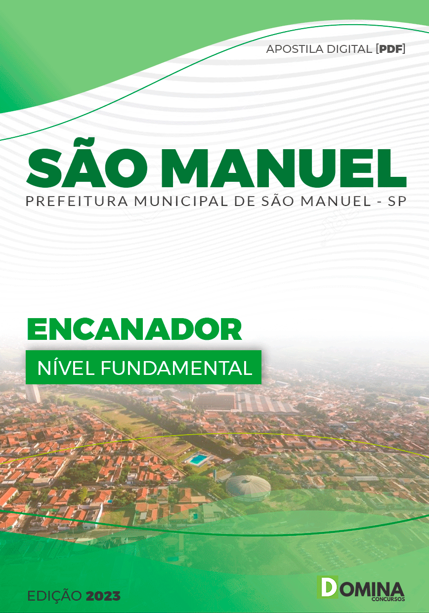 Apostila Digital Pref São Manuel SP 2023 Encanador
