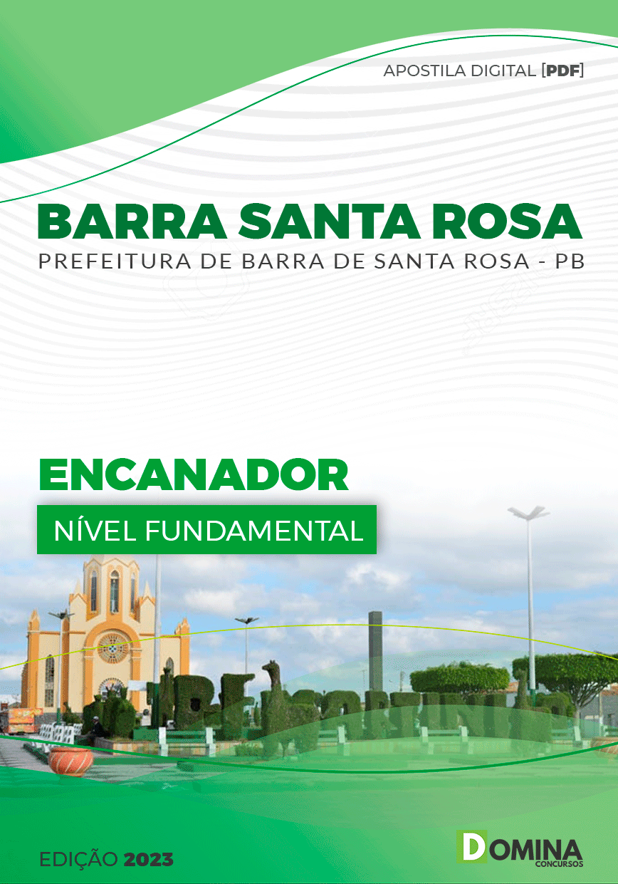 Apostila Pref Barra Santa Rosa PB 2023 Encanador