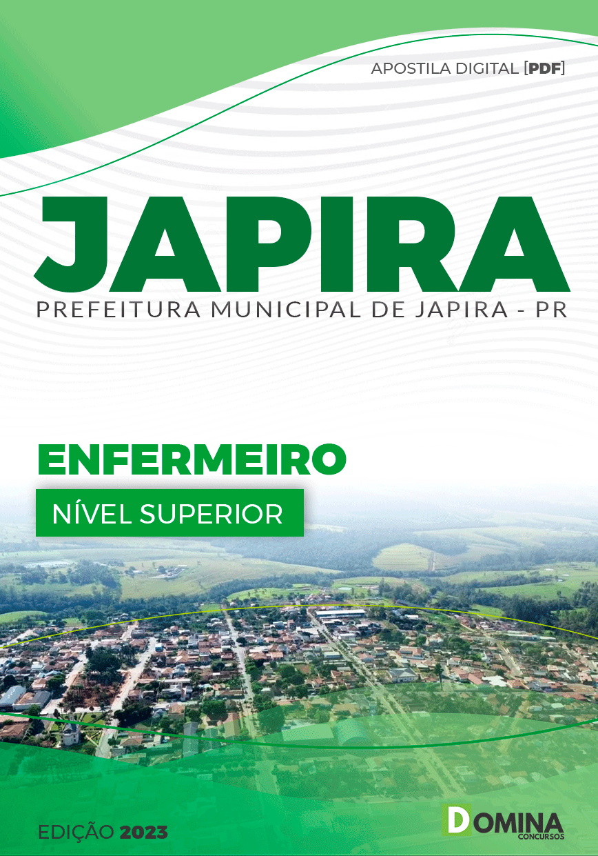 Apostila Concurso Pref Japira PR 2023 Enfermeiro