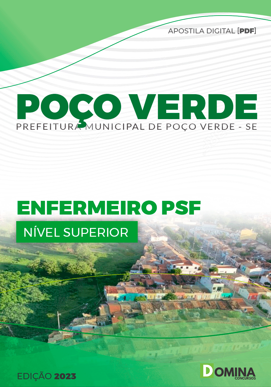 Apostila Concurso Pref Poço Verde SE 2023 Enfermeiro PSF