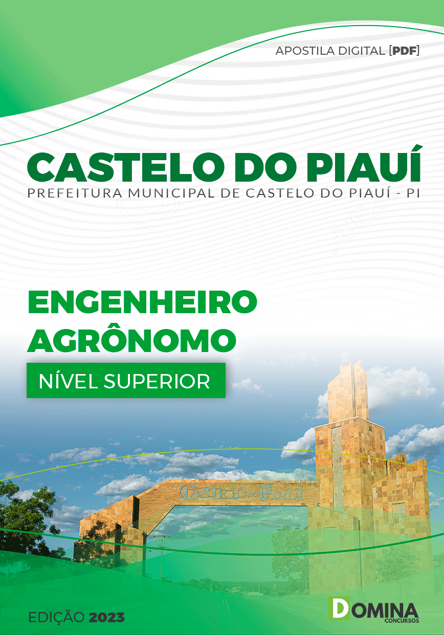 Apostila Pref Castelo do Piauí PI 2023 Engenheiro Agrônomo