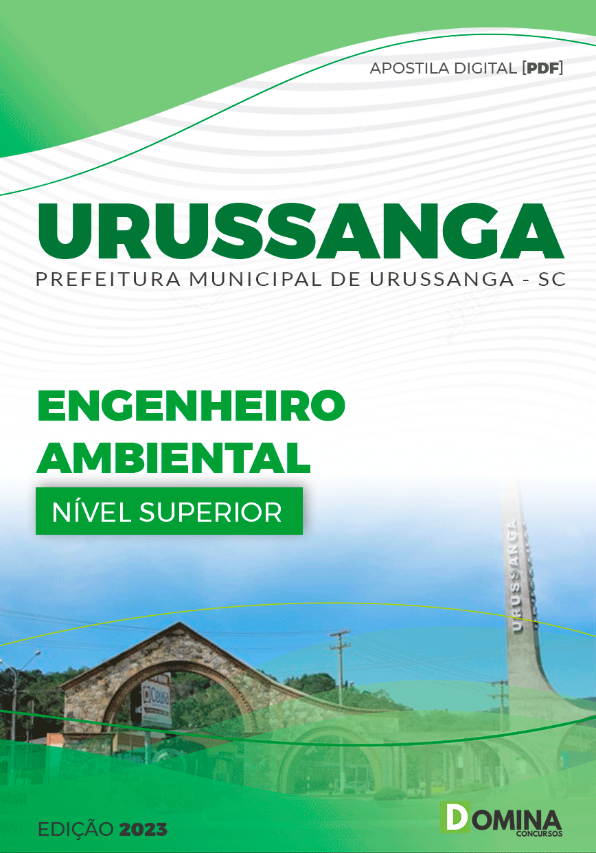 Apostila Concurso Pref Urussanga SC 2023 Engenheiro Ambiental